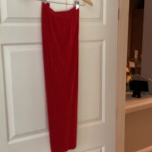 Chico's Vibrant Red Pencil Skirt